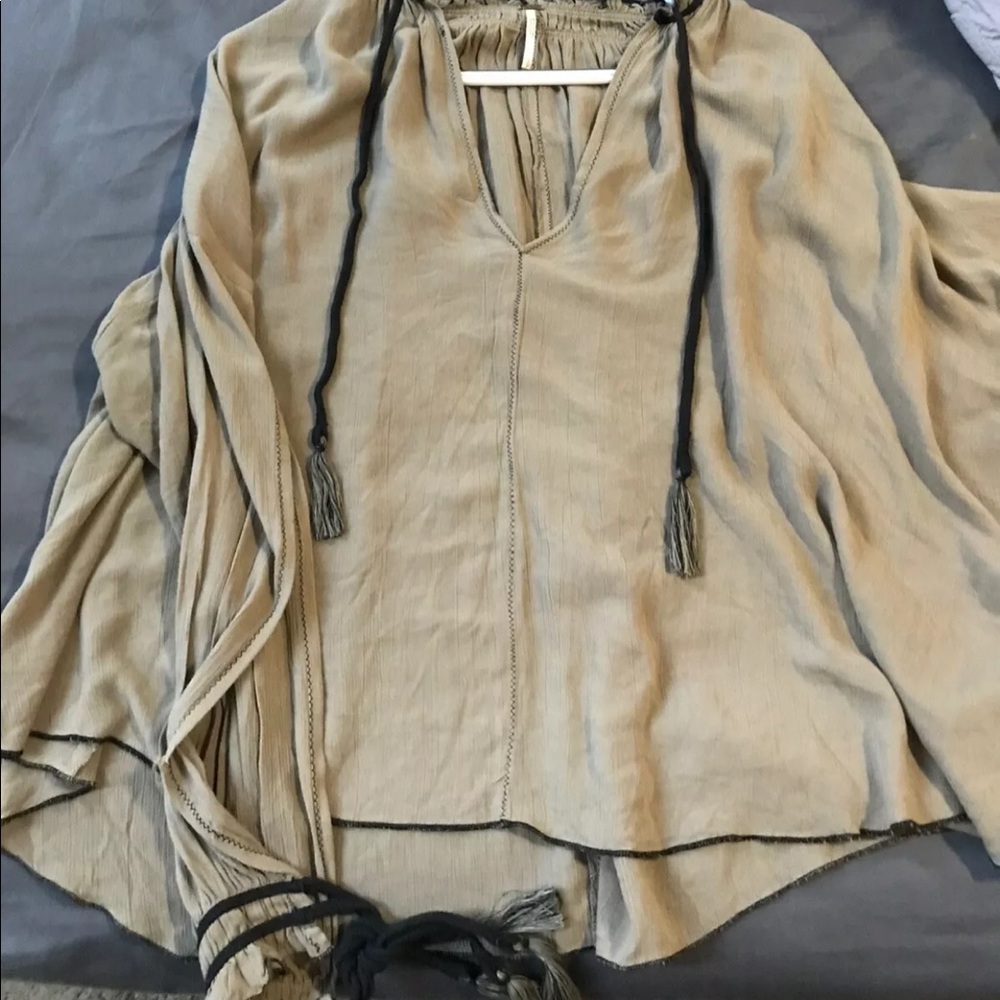 Boho Free People blouse
